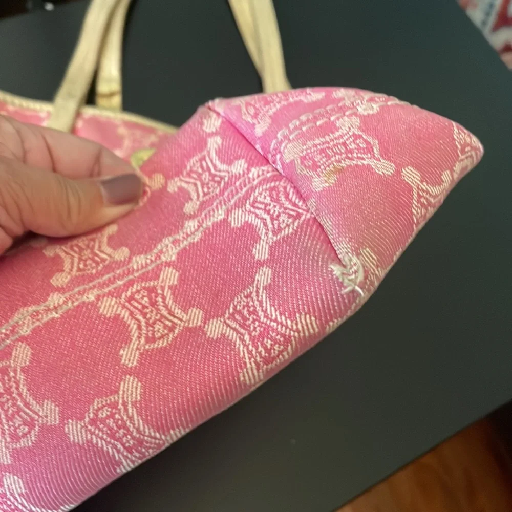 Project bag Celine Pink kono tote bag - Picture 2 of 6